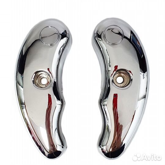 Хром накладки вилки (ракушки) к-т 2шт Honda Joker