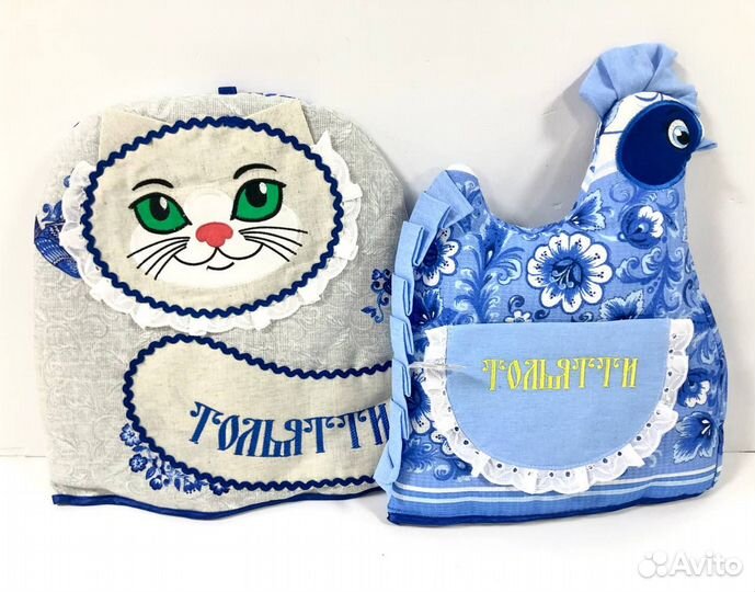 Символика Тольятти. Грелки. Тарелки. Колокольчики