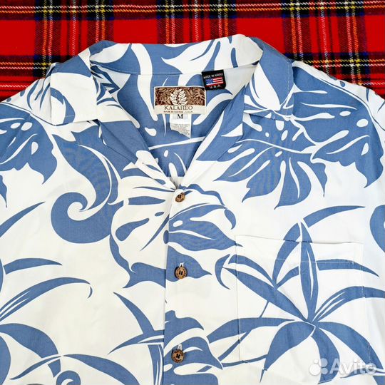 Гавайская рубаша Kalaheo Made in Hawaii USA