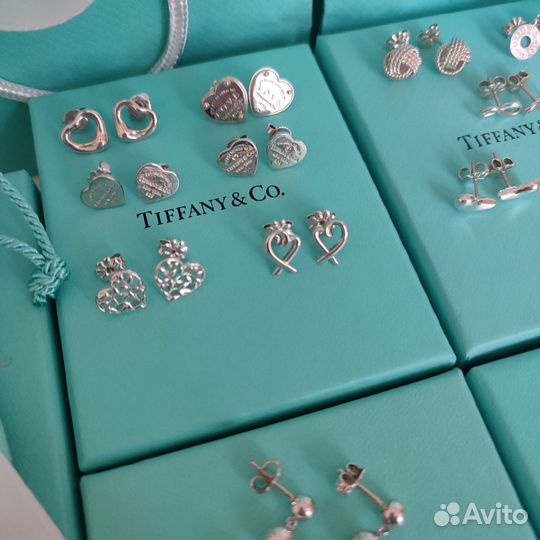 Tiffany Серьги Оригинал Новые