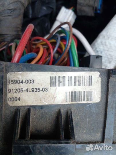 Проводка. Штекер Разьем Блок солярис 1.2. Рио 3. 4