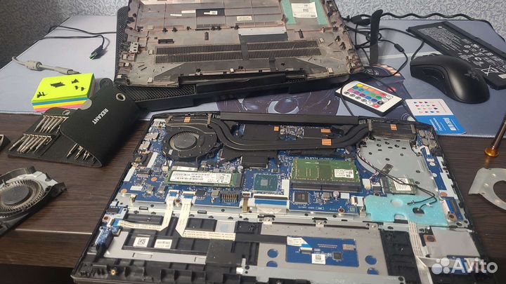 Обслуживание ноутбуков и пк, оптимизация системы