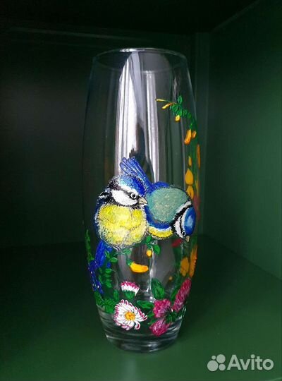 Ваза с росписью