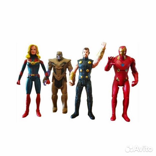 Набор Герои Марвел Мстители 12 фигур коллекция