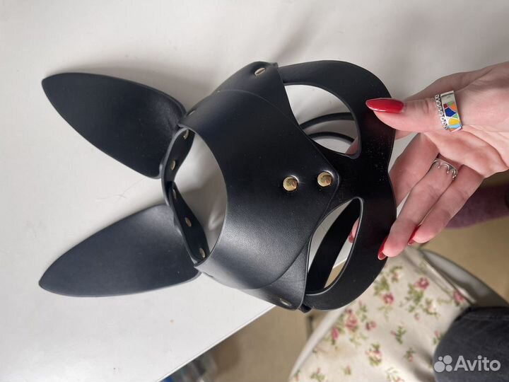 Маска зайка для фотосессии