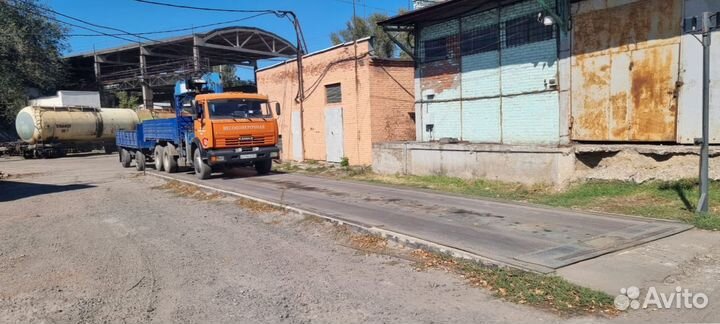 Стационарные автомобильные весы