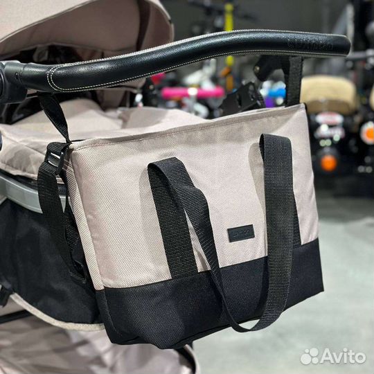 Коляска Luxmom 558 3в1 хаки