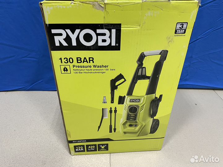 Мойка высокого давления Ryobi