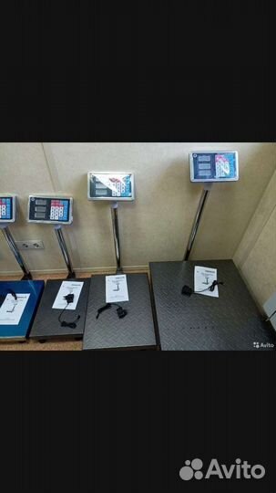 Весы напольные F- 600х800 до1000кг новые