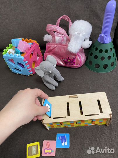 Развивающие игрушки пакетом