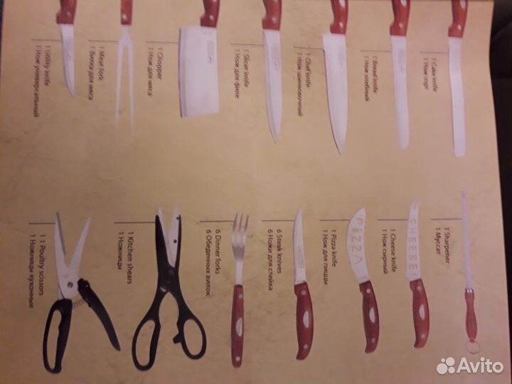 Набор столовых принадлежностей