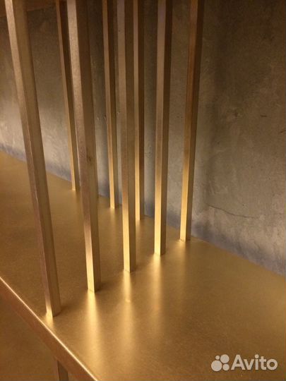 Мебель из латуни