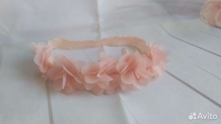 Заколки и повязочка для малышек