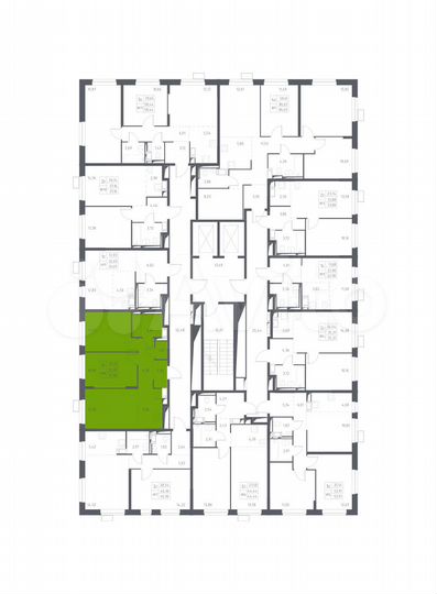 3-к. квартира, 52,9 м², 17/17 эт.