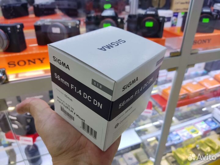 Sigma 56mm f/1.4 DC DN Fujifilm X новый в упаковке