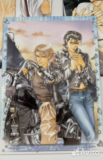 7 аниме открыток