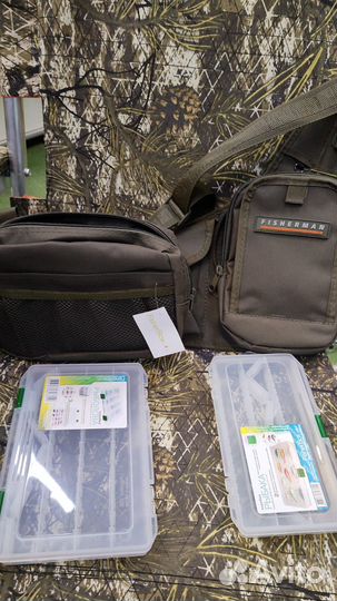 Сумка плечевая FisherBox С147 (в комплекте 2 короб