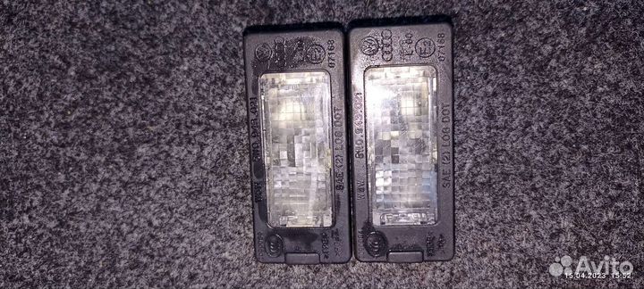 Плафон освещения номерного знака