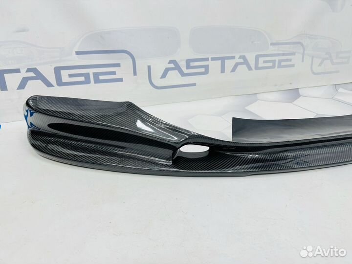 Сплиттер BMW F85 F86 3D стиль карбон