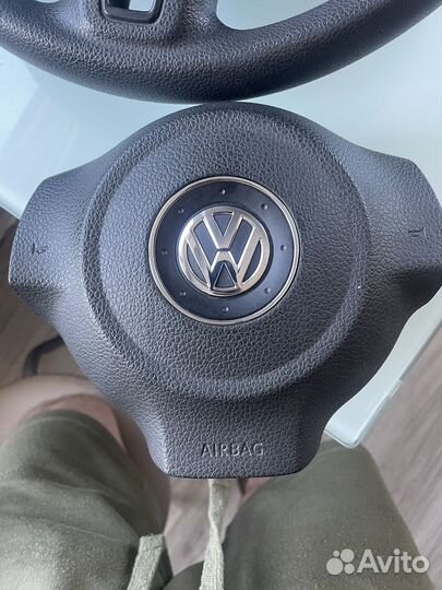Руль вместе с подушкой vw