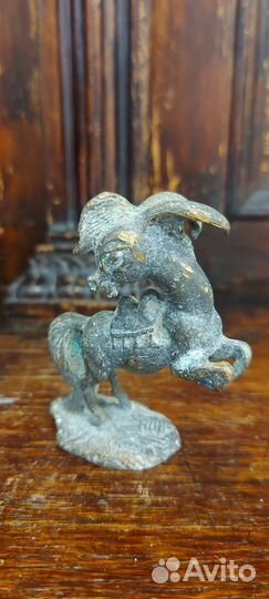 Бронзовая статуэтка Конек Горбунок