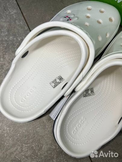 Crocs сабо белые