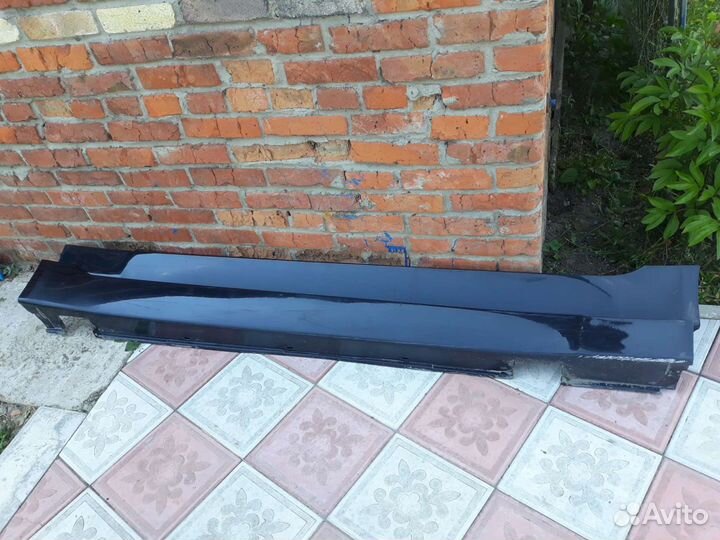 Пластиковые пороги на бмв е60