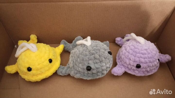 Вязанные мягкие игрушки и сувениры ручной работы