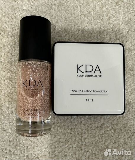 KDA тональная основа и кушон