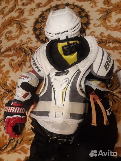 Экипировка хоккейная б\у, 10-12 лет