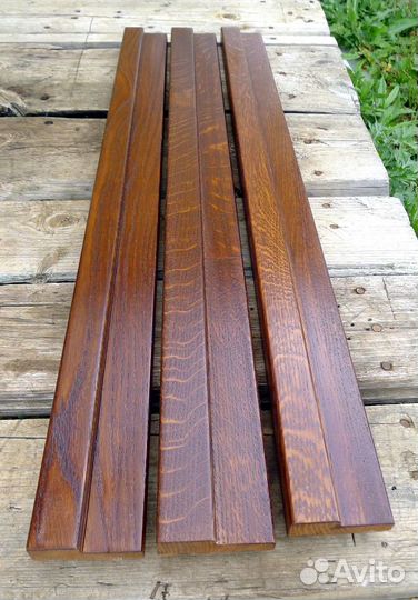 Порог дверной массив дуба