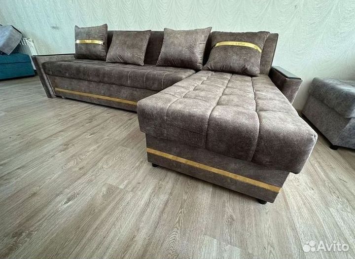 Угловой диван раскладной на заказ