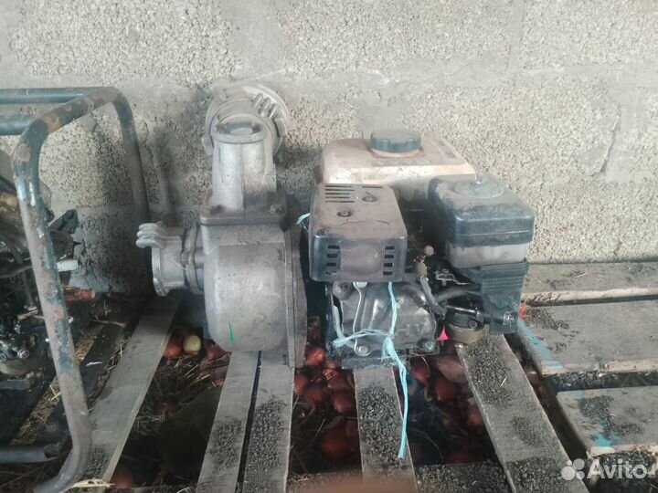 Бензиновая мотопомпа