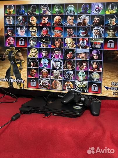 Sony Playstation 2 + 8 Игр на флешке