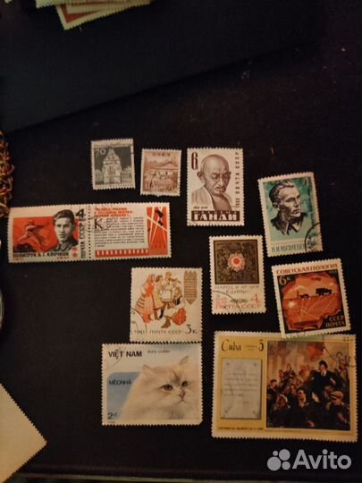 Марки СССР, Япония, Болгария, Куба, Монголия, Вьет