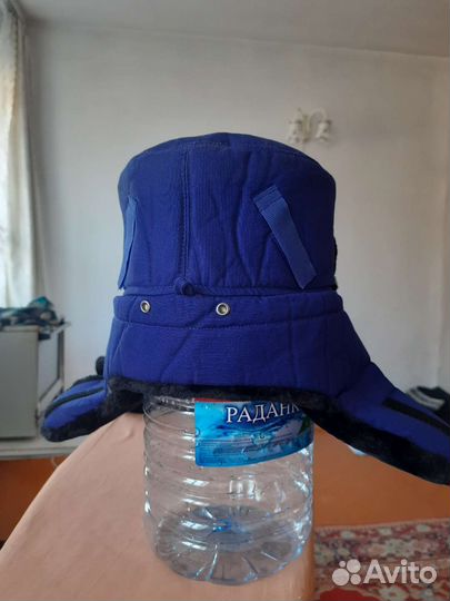 Мужская шапка ушанка