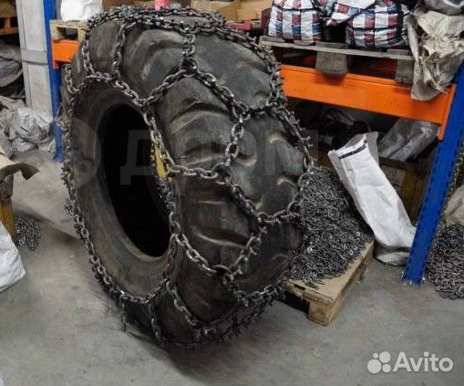 Цепи для шин фронтальных погрузчиков