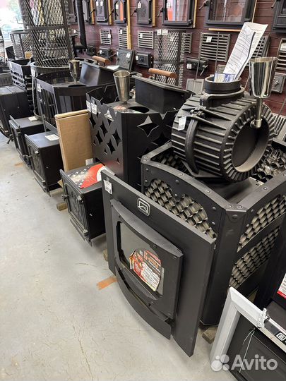 Печь для бани газ дрова