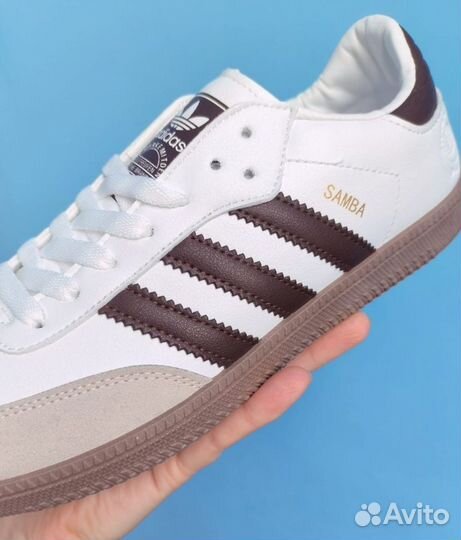 Adidas Samba коричневые