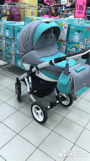 Коляска 2 в 1 Adamex Aspena