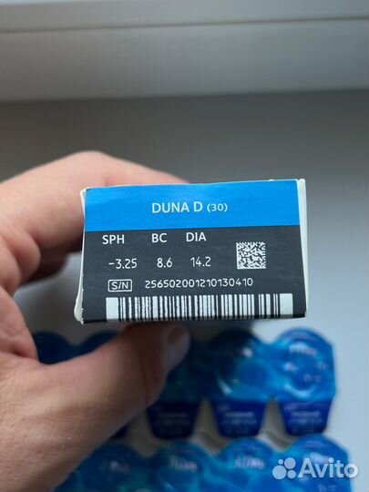 Контактные линзы Duna D