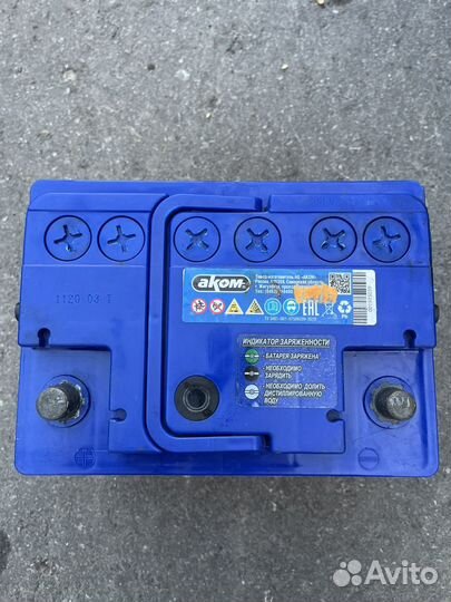 Аккумулятор бу Аком 60