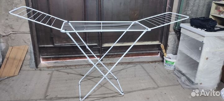 Сушилка для белья металлическая напольная