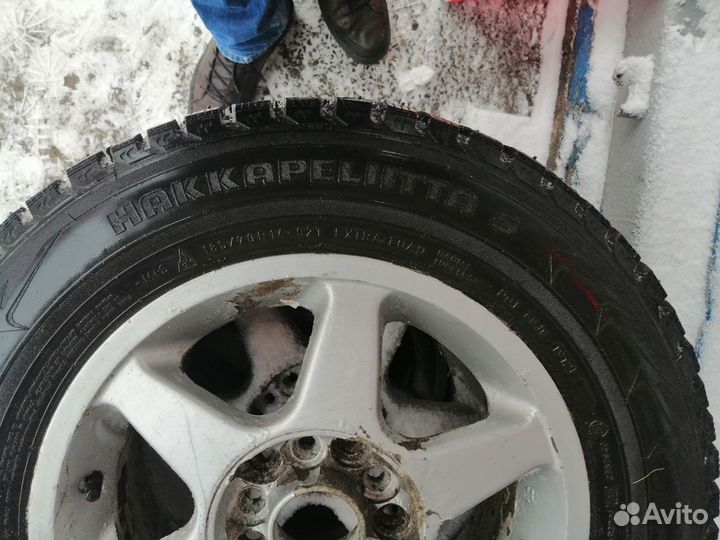 Колёса зимней резиной R14 5x100, 51143