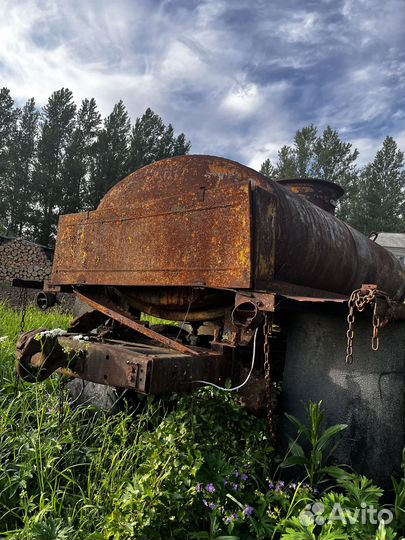 Бочка для воды на колесах