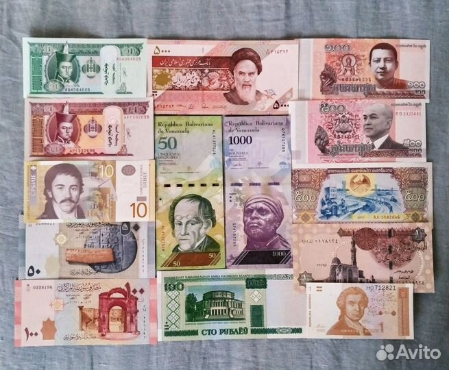 Банкноты разных стран