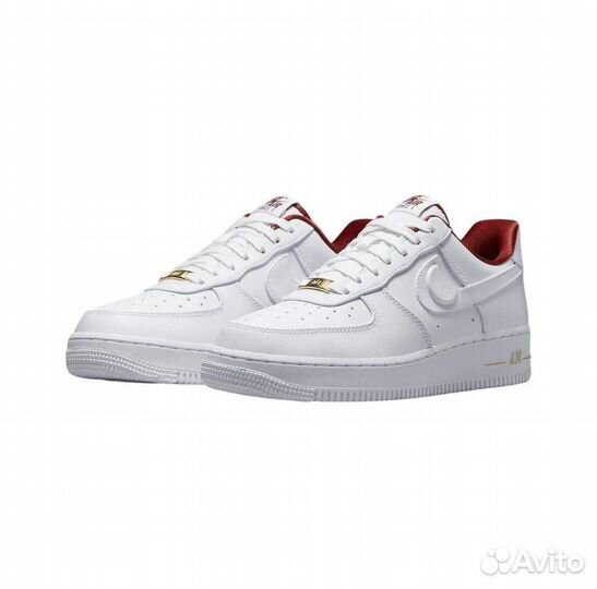 Nike Air Force 1 Low Just Do It Summit White Red