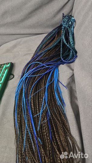 Готовые запрещённые афрокосы канекалон