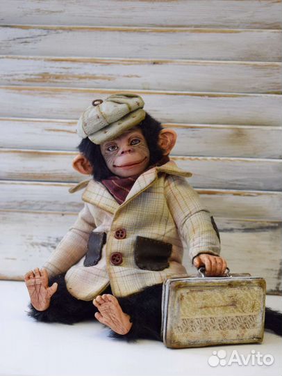 Тедди обезьянка Майкл