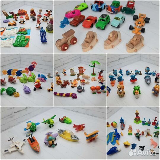 Игрушки из киндера 90х